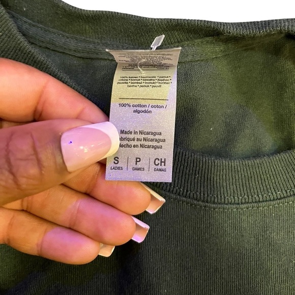 Gildan Baylor Bears University Green Crewneck Shirt Size Men Small - Picture 8 of 10